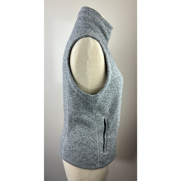Patagonia Better Sweater Vest Jacket Fleece Full Zip Gray Women's Size Small - Picture 13 of 16